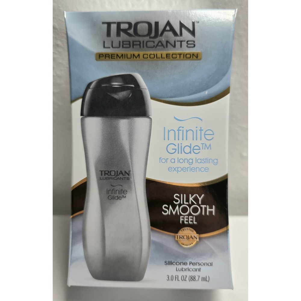 Trojan Premium Collection Infinite Glide Silicone Lubricant - 3 fl oz Ex 05/2027